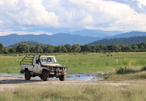 safari vehicle by dam