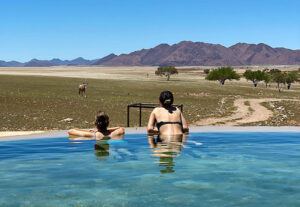 Desert retreat pool