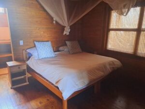 double bedroom at marine conservation program
