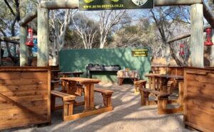 Camp dining area