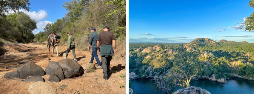 Volunteers in remote wilderness areas