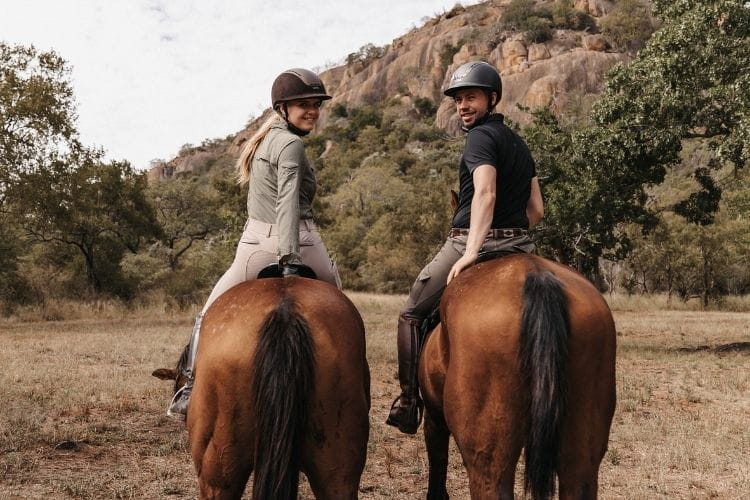 Horse riding working holiday