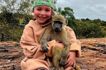 Primate Conservation family volunteer